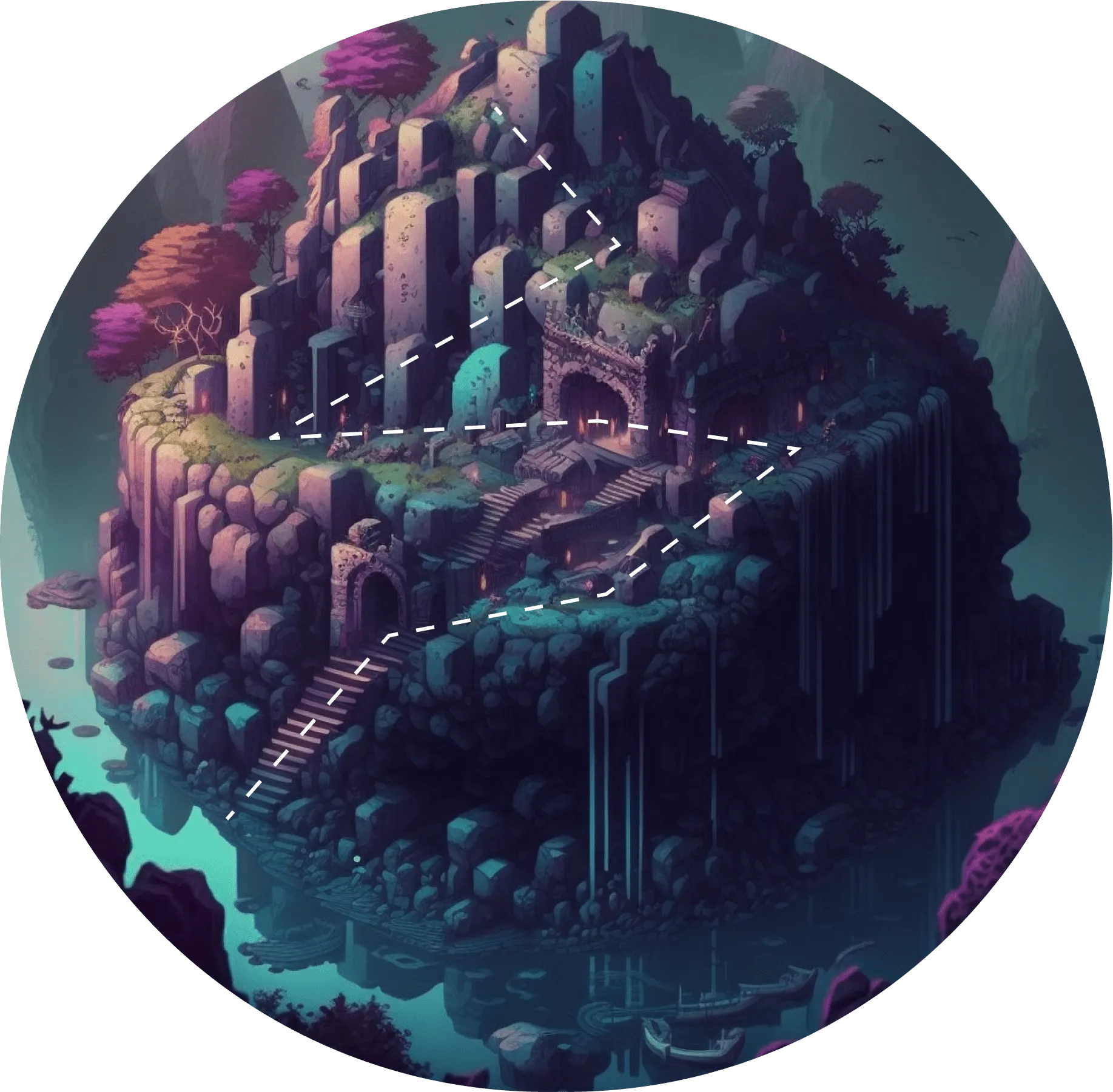 Fantasy map — Crotch Token